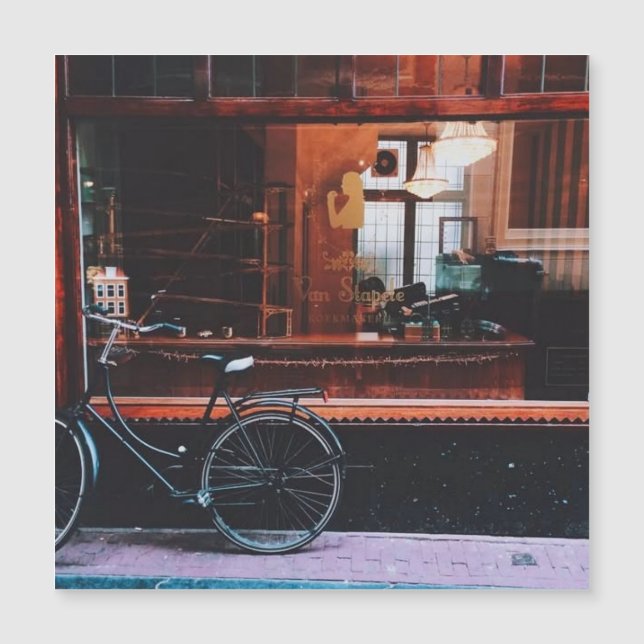 Carte Magnétique Amsterdam  - Von Stapele Koekmakerij  (Devant)