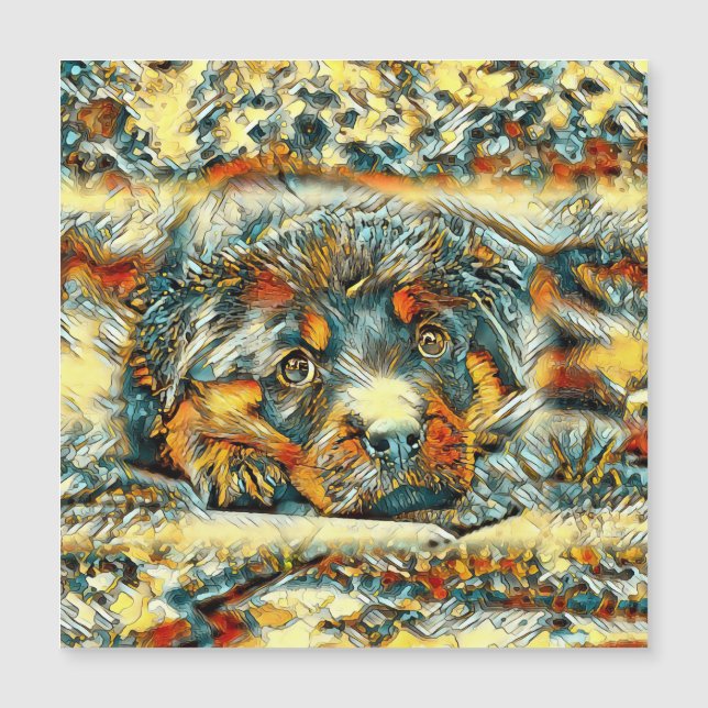 Carte Magnétique AnimalArt_Dog_001 (Devant)