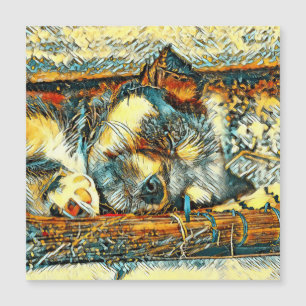 Carte Magnétique AnimalArt_Dog_010