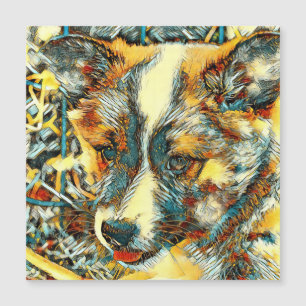 Carte Magnétique AnimalArt_Dog_012
