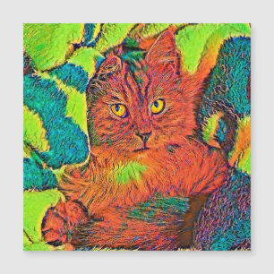 Carte Magnétique AnimalColor_Cat_005