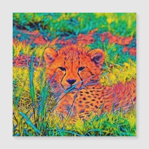 Carte Magnétique AnimalColor_Cheetah_017
