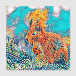 Carte Magnétique AnimalMix_Squirrel_001