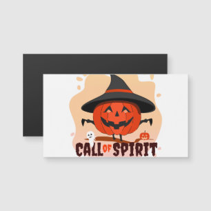Carte Magnétique Appel de l'Esprit d'Halloween