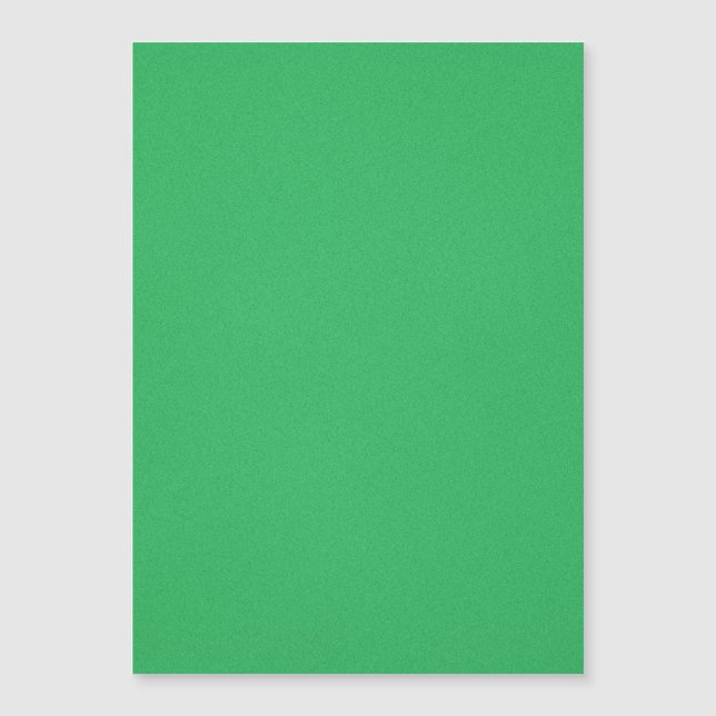 Carte Magnétique Arrière - plan vert tendance (Devant)
