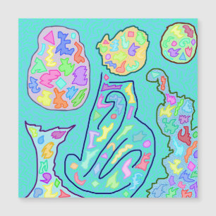 Carte Magnétique Art Candy Ingénié Grand