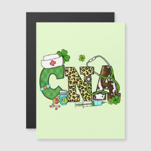 Carte Magnétique Assistant en soins infirmiers certifié St. Patrick