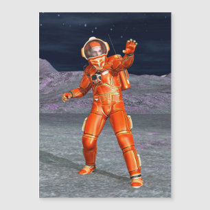 Carte Magnétique Astronaute
