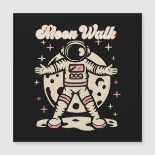 Carte Magnétique Astronaute Marche Lunaire