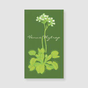 Carte Magnétique Attrape-mouche de Vénus carnivore