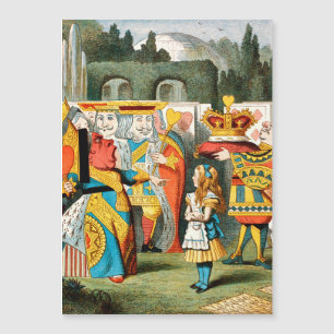Carte Magnétique Aventures d'Alice au Pays des Merveilles Reine de