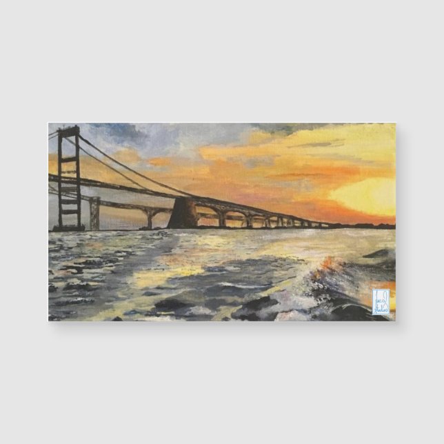 Carte Magnétique Baie de Chesapeake dans le Maryland d'Annapolis (Devant)