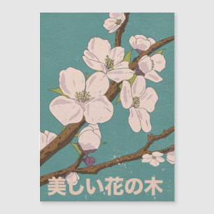 Carte Magnétique Bel arbre en fleurs