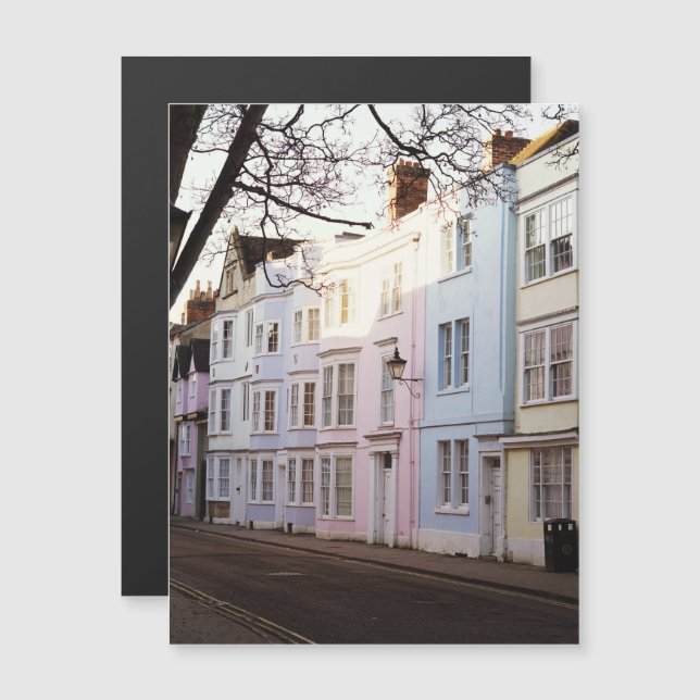 Carte Magnétique Belles maisons de ville (Devant / Derrière)