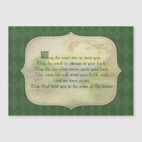 Bénédiction irlandaise vintage