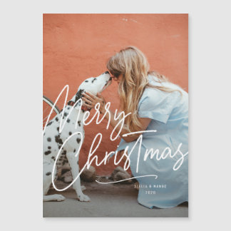 Carte Magnétique Big Merry Holiday