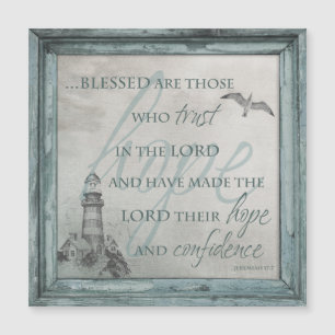 Carte Magnétique Blessed sont ceux qui font confiance dans le