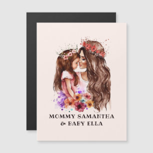 Carte Magnétique Bond adorable maman et fille (6)