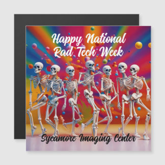 Carte Magnétique Bonne Semaine nationale de la technologie Rad