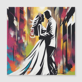 CARTE MAGNÉTIQUE BRIDE ET GROUPE