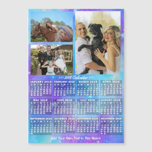 Carte Magnétique Calendrier 2018 (Voir la description pour la nouve