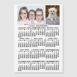 Carte Magnétique Calendrier 2022 (Voir la description pour la nouve