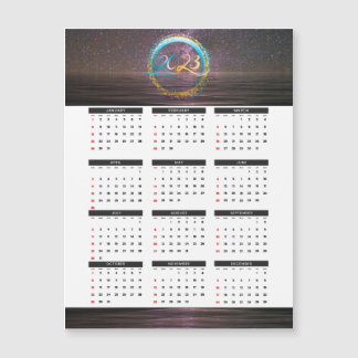Carte Magnétique calendrier 2023