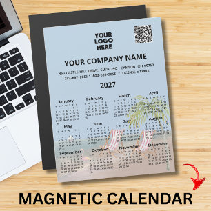 Carte Magnétique calendrier 2027