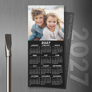 Carte Magnétique Calendrier magnétique 2027 avec collage de photos