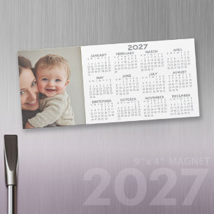 Carte Magnétique Calendrier magnétique 2027 avec collage de photos
