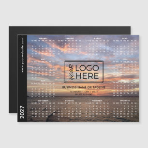 Carte Magnétique Calendrier magnétique personnalisé avec photo et l