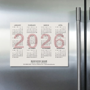 Carte Magnétique Calendrier magnétique personnalisé de l'entreprise