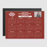 Calendrier magnétique sur mesure pour l'entreprise