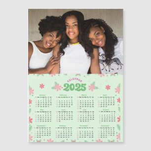 Carte Magnétique Calendrier personnalisé 2025