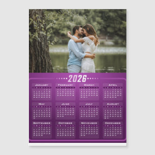 Carte Magnétique Calendrier personnalisé 2026