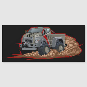 Carte Magnétique Camion de dessin animé