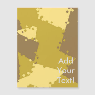 Carte Magnétique Camo du désert d'or