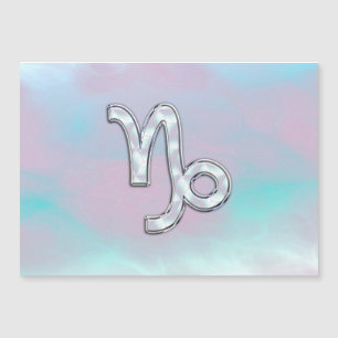 Carte Magnétique Capricorne Connexion Mère style Pearl Nacre