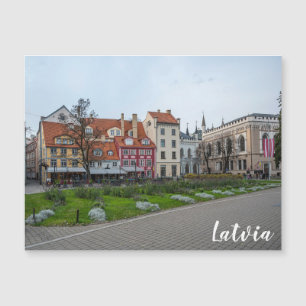 Carte Magnétique Carré de Livu à Riga, Lettonie