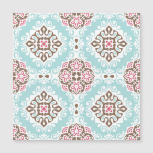 Carte Magnétique Carrelage Abstrait : Motif Vintage sans fil