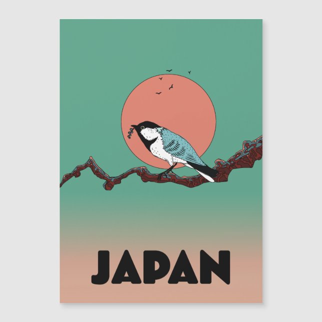 Carte Magnétique Chanteur matinal (Devant)