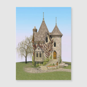 Carte Magnétique Château de conte de fées
