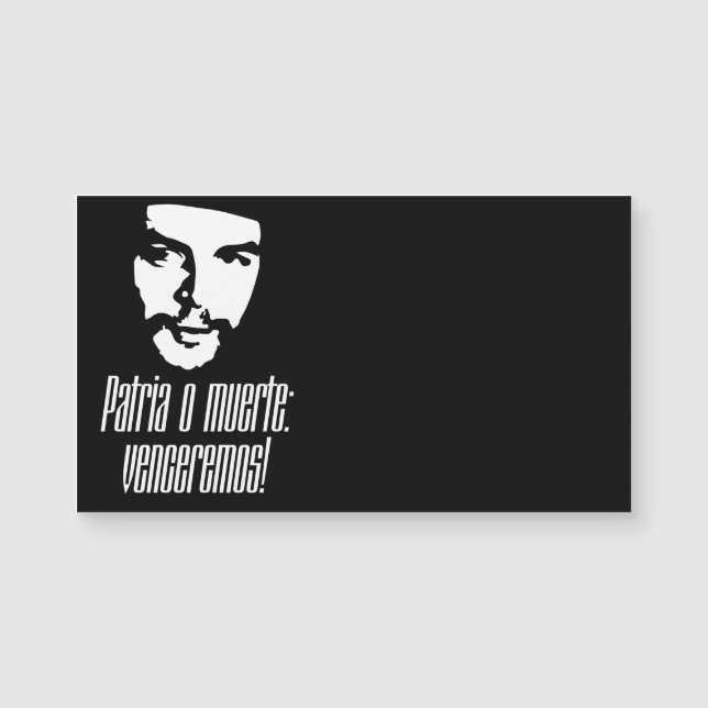 Carte Magnétique Che Guevara (Devant)