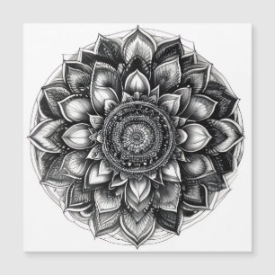 Carte Magnétique chemise mandala