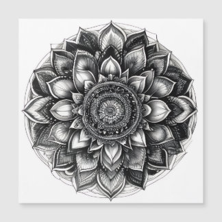 Carte Magnétique chemise mandala
