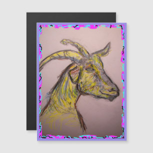 Carte Magnétique Chèvre