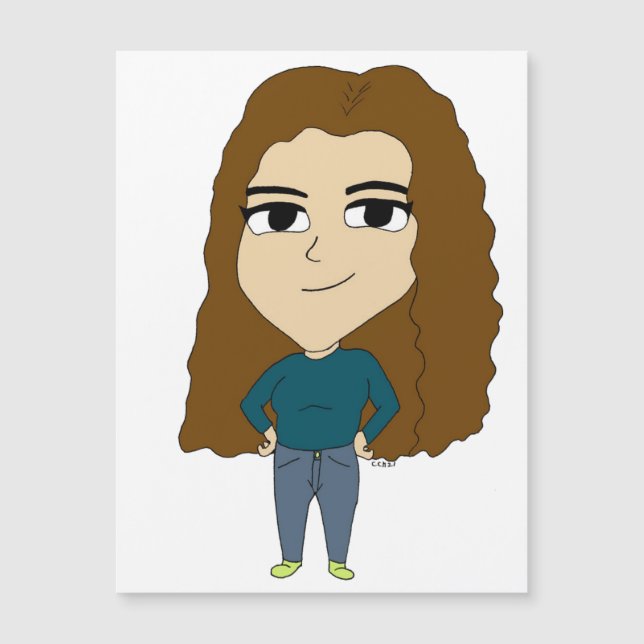 Carte Magnétique chibi (Devant)