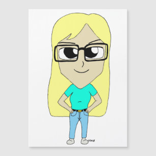 Carte Magnétique chibi