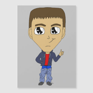 Carte Magnétique chibi