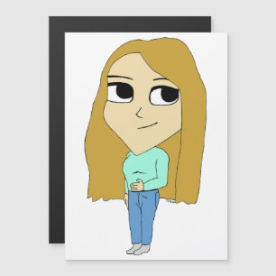 Carte Magnétique chibi
